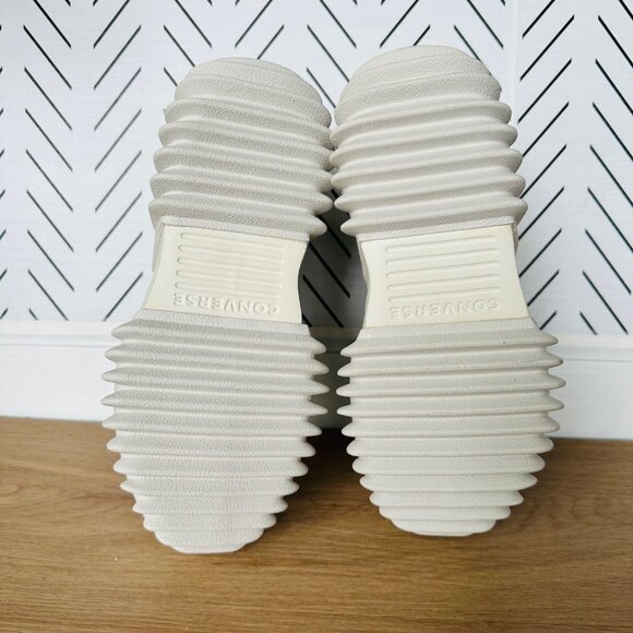 Converse Women Shoes Run Star Motion Hi Sz 7 Olive Green Chunky Sneakers A04171C - Picture 7 of 15